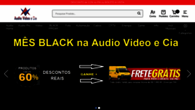 What Audiovideoecia.com.br website looked like in 2022 (1 year ago)
