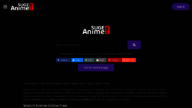 What Animedao.cc website looked like in 2022 (1 year ago)