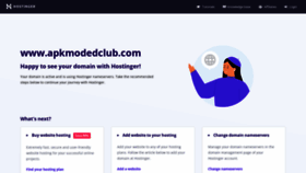 What Apkmodedclub.com website looked like in 2022 (1 year ago)