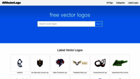 What Allvectorlogo.com website looked like in 2022 (1 year ago)