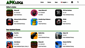 What Apkloca.com website looked like in 2022 (1 year ago)