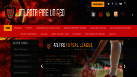 What Atlantaunitedsoccer.com website looked like in 2022 (1 year ago)