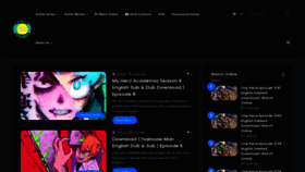 What Animekiduniya.net website looked like in 2022 (1 year ago)