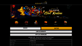 What Asiaklub.com website looked like in 2022 (1 year ago)