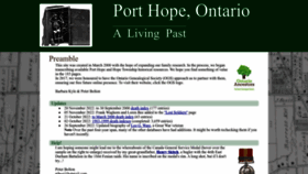 What Alivingpast.ca website looked like in 2022 (3 years ago)