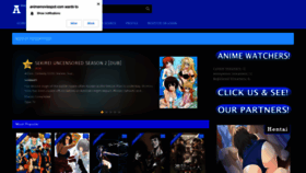 What Animemoviespot.com website looked like in 2022 (1 year ago)