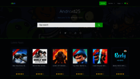 What Android25.com website looked like in 2022 (1 year ago)