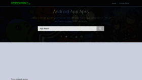 What Androidappapks.com website looked like in 2022 (1 year ago)