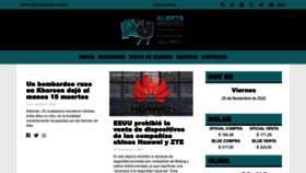 What Alertaurbana.com.ar website looked like in 2022 (1 year ago)