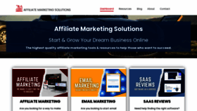 What Affiliate-marketing-solutions.com website looked like in 2022 (1 year ago)