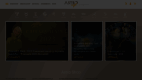 What Astrocafe.ro website looked like in 2022 (1 year ago)