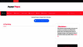 What Animemafia.in website looked like in 2022 (3 years ago)