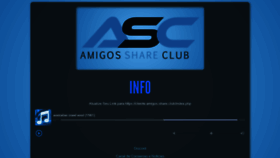 What Amigos-share.club website looked like in 2022 (1 year ago)