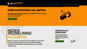 What Alldebrid.org website looked like in 2022 (1 year ago)