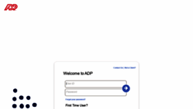 What Adpselect.com website looked like in 2022 (1 year ago)
