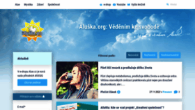 What Aluska.org website looked like in 2022 (1 year ago)