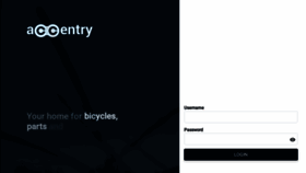 What Accentry.com website looked like in 2022 (1 year ago)