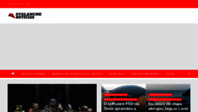 What Avalanchenoticias.com.br website looked like in 2022 (1 year ago)