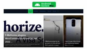 What Androidstandard.com website looked like in 2022 (3 years ago)