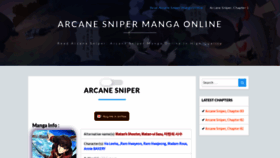 What Arcanesniper.com website looked like in 2022 (1 year ago)