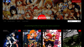 What Az-animex.com website looked like in 2022 (1 year ago)