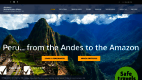 What Andeanadventuresperu.com website looked like in 2022 (1 year ago)