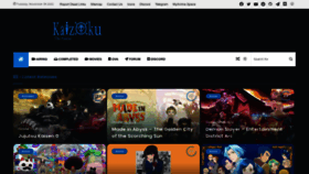 What Animekaizoku.com website looked like in 2022 (1 year ago)
