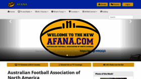 What Afana.com website looked like in 2022 (1 year ago)