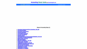 What Accountinginfo.com website looked like in 2022 (1 year ago)