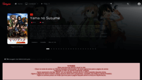 What Aniyan.net website looked like in 2022 (1 year ago)