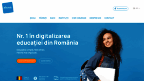 What Adservio.ro website looked like in 2022 (1 year ago)