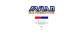What Arslanauto.com website looked like in 2022 (1 year ago)