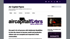 What Acflyers.com website looked like in 2022 (1 year ago)