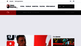 What Ajansbesiktas.com website looked like in 2022 (1 year ago)