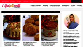 What Amorpelacomida.com.br website looked like in 2022 (2 years ago)