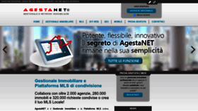 What Agestanet.it website looked like in 2022 (1 year ago)
