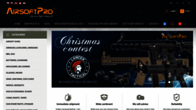 What Airsoftpro.cz website looked like in 2022 (1 year ago)