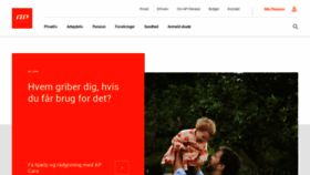What Appension.dk website looked like in 2022 (1 year ago)
