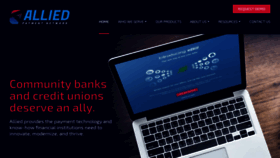 What Alliedpayment.com website looked like in 2022 (1 year ago)