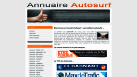 What Annuaire-autosurf.com website looked like in 2022 (1 year ago)