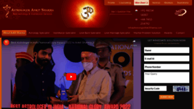 What Astrologerankitsharma.com website looked like in 2022 (1 year ago)