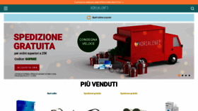 What Adrialenti.it website looked like in 2022 (1 year ago)
