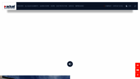 What Actual.at website looked like in 2022 (1 year ago)