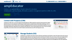 What Ampeducator.com website looked like in 2022 (1 year ago)