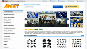What Ariat-tech.com website looked like in 2022 (2 years ago)