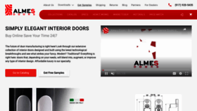 What Almesedoors.com website looked like in 2022 (1 year ago)