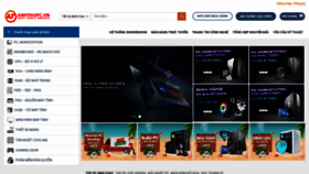 What Anhthupc.vn website looked like in 2022 (1 year ago)
