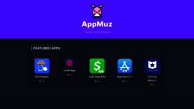 What Appmuz.com website looked like in 2022 (1 year ago)