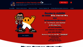 What Alexandremthefrenchy.com website looked like in 2022 (1 year ago)