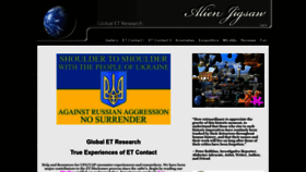 What Alienjigsaw.com website looked like in 2022 (1 year ago)